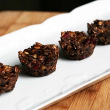 Healthy chocolate oat bites recipe