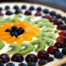 Fruit pizza recipe