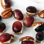 Pecan grape blue cheese bites recipe