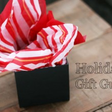 Holdiay gift guide from Cheap Recipe blog