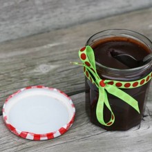 Salty hot fudge recipe