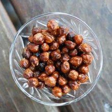 Honey roasted chickpeas recipe