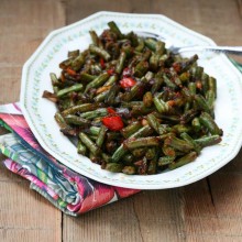 Spicy green bean appetizer recipe