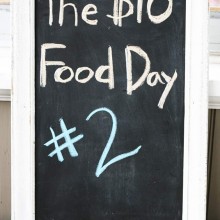 The $10 Food Day