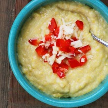 Cheesy cornbread soup recipe