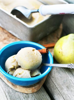Homemade Pear Ice Cream Recipe