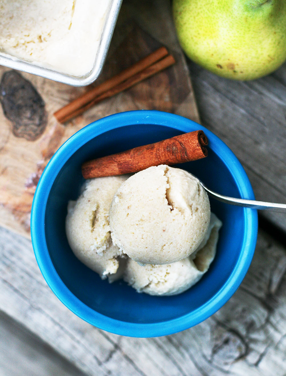 How to make pear ice cream: You don't need an ice cream maker to make this delicious dessert at home!