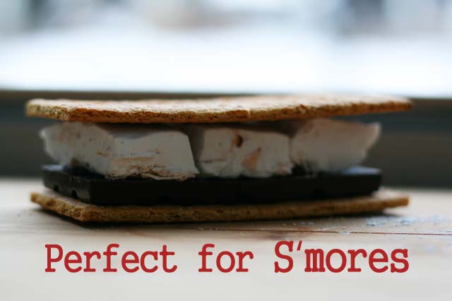 Homemade coconut marshmallows recipe for s'mores