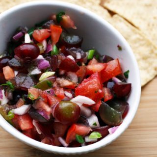 Grape salsa: A creative fruit-based salsa that's addictive and super easy to make.