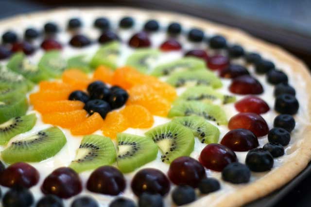 Fruit pizza recipe