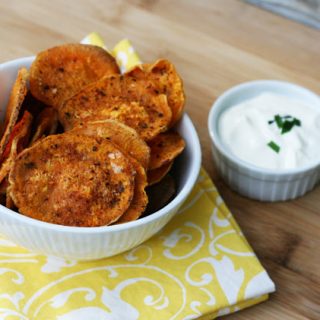 Baked sweet potato chips: Make your own at home for cheap!