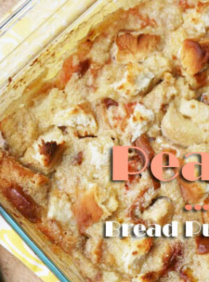 Peach Bread Pudding Recipe