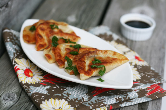 Gyoza - Japanese pork potstickers recipe. Makes a great appetizer or main dish!