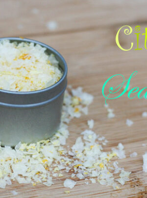 Gift-Worthy Recipes: Citrus Sea Salt