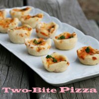 Mini pizza bites recipe