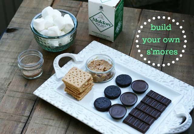 Build your own s'mores bar
