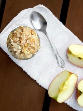 Applesauce overnight oatmeal recipe