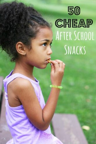 50 cheap after school snack ideas, from Cheap Recipe Blog