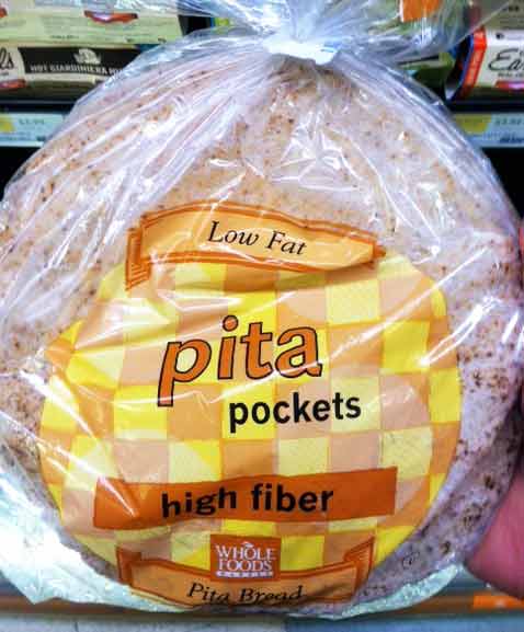 Buy pita bread at Whole Foods
