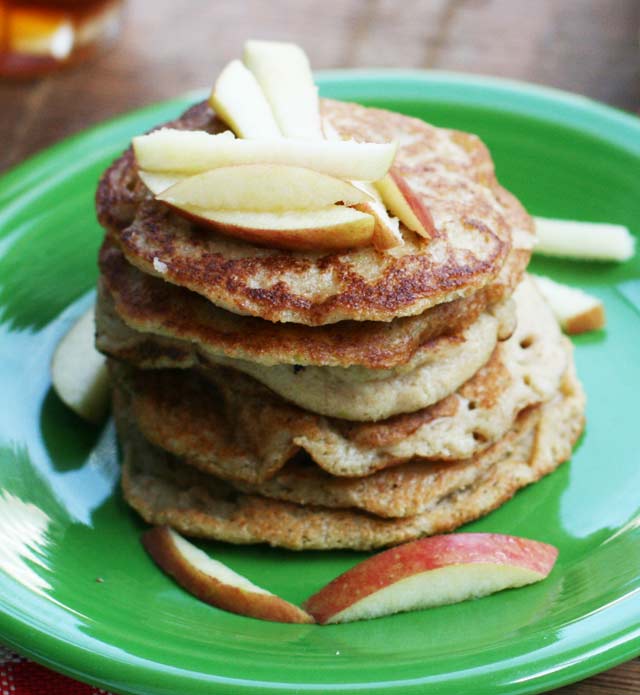 Apple oatcake recipe, from Cheap Recipe Blog