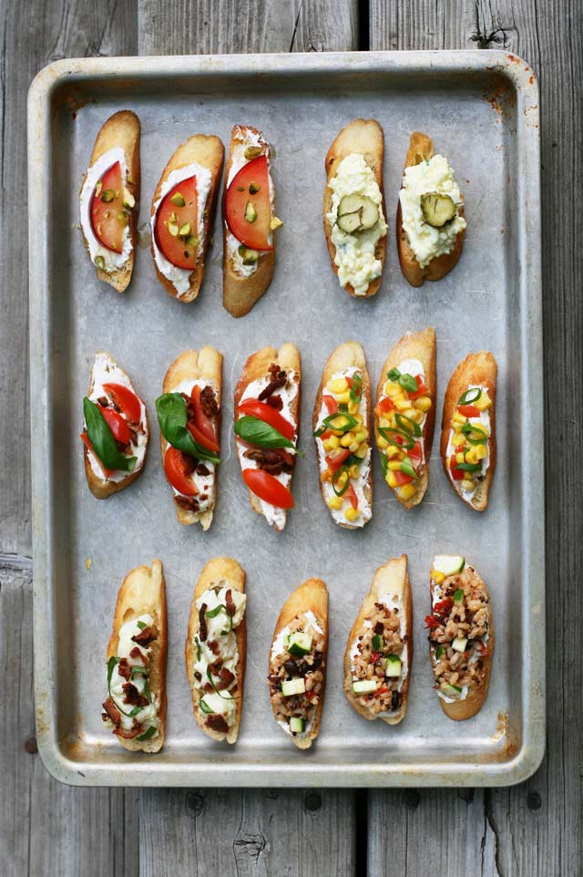 Entertaining on a budget: Use crostini