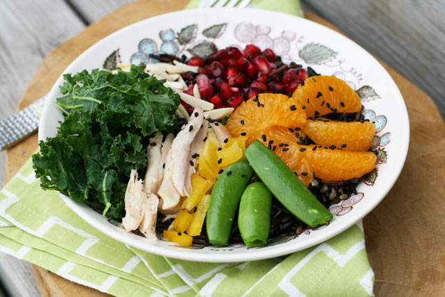 Fruited wild rice bowls. Click through for recipe!