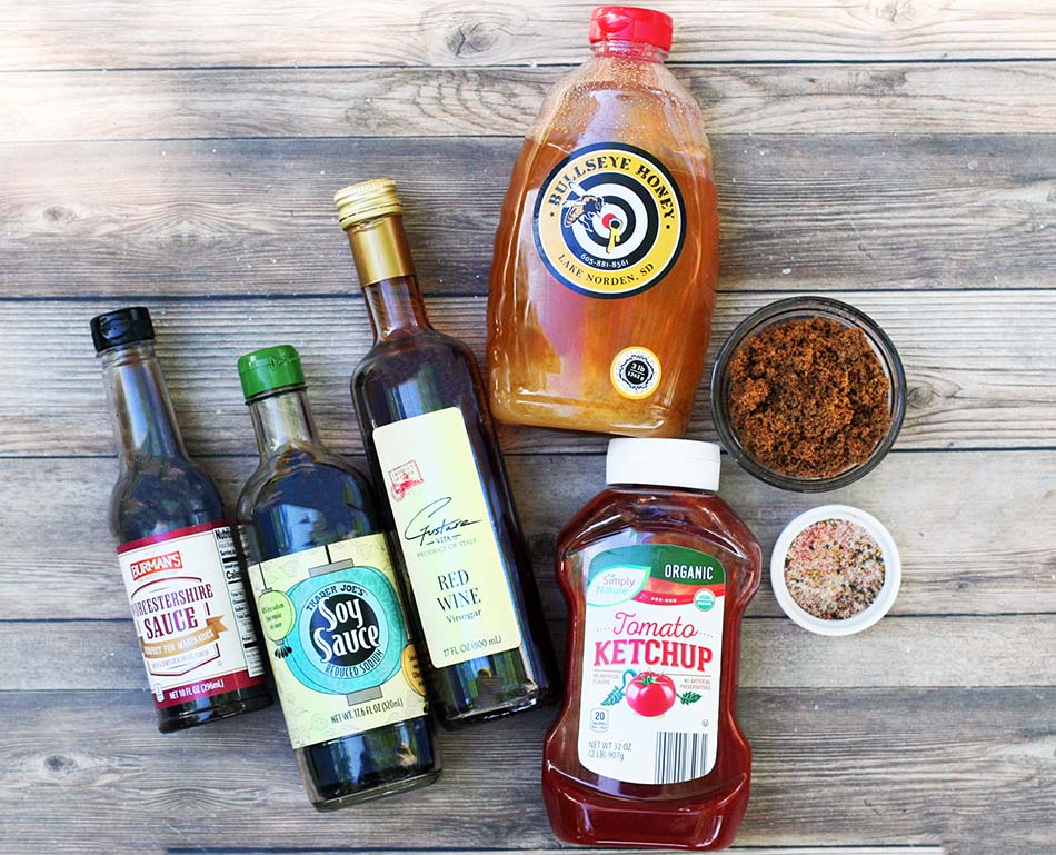 Ingredients you'll need to make 5-minute BBQ sauce. Click through for recipe.