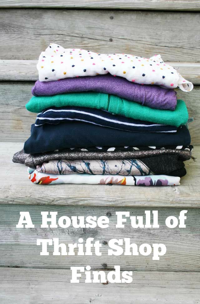 A House Full of Thrift Shop Finds: Items I have purchased at thrift shops over the years.