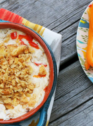 Cheesy Boston Clam Dip