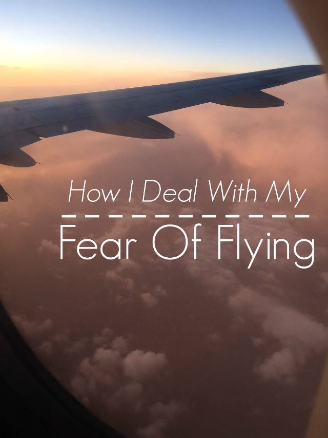 How I deal with my fear of flying. Tips for skittish, nervous, and petrified fliers.