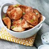 Homemade BBQ Potato Chips