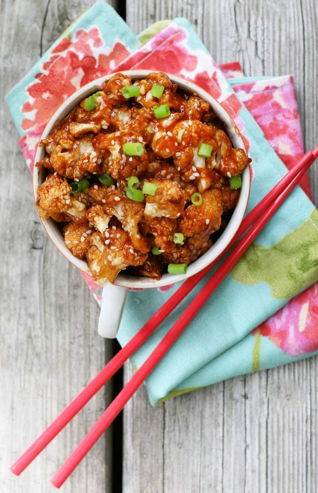 Kung Pao Cauliflower: A vegetarian version of the popular Chinese take-out.