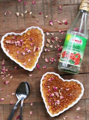 Rose Crème Brûlèe For Two