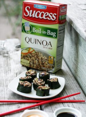 How To Make Quinoa Sushi Rolls