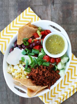 Chorizo Taco Salad