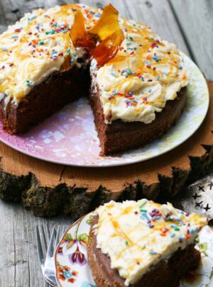 FDR’s Birthday Cake (Basic Chocolate Cake Recipe)