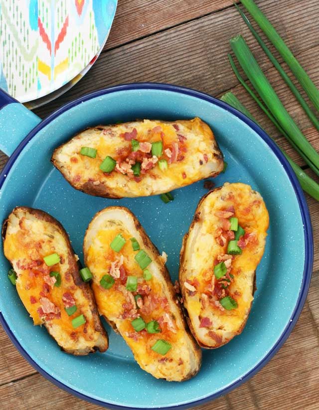 Bacon jalapeño twice-baked potatoes: Everyone should know how to make great twice-baked potatoes. This is the recipe. Click through for instructions!