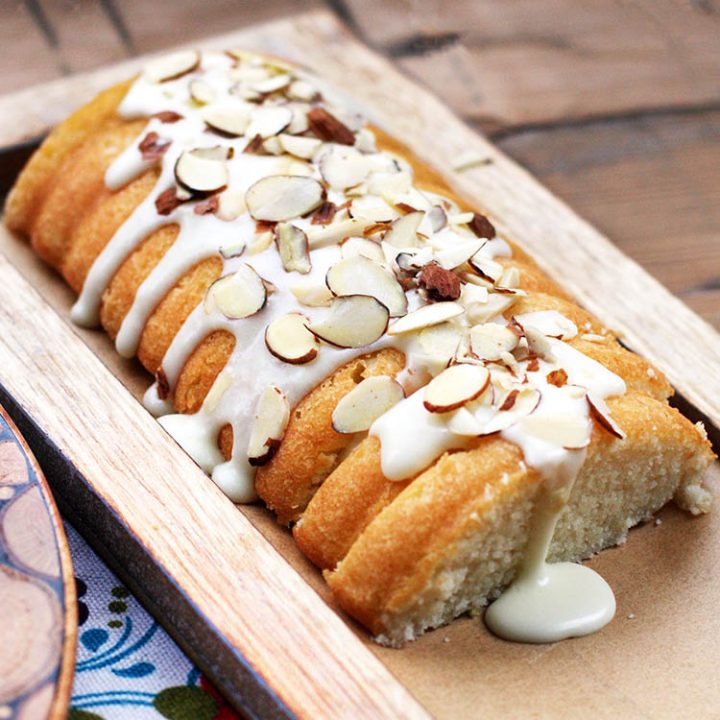 Norwegian Almond Cake: One of my favorite cakes, hands down. Click through for recipe.