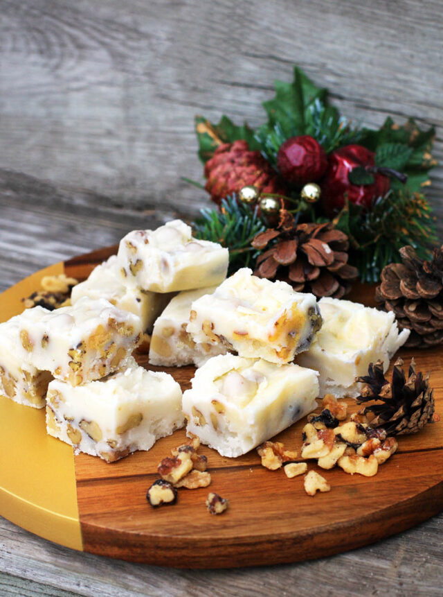 Sour cream fudge: An old-fashioned fudge recipe with a slight tang. My grandma made this every year!