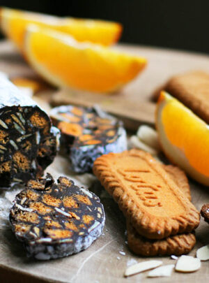 Chocolate Dessert Salami