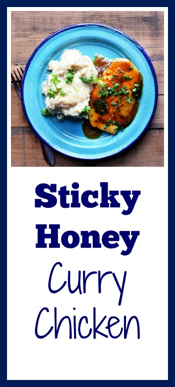 Sticky honey curry chicken: Get dinner on the table in 20 minutes. And make extra of this sauce!