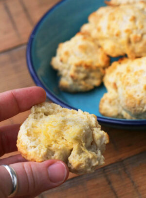 Buttermilk Baking Powder Drop Biscuits