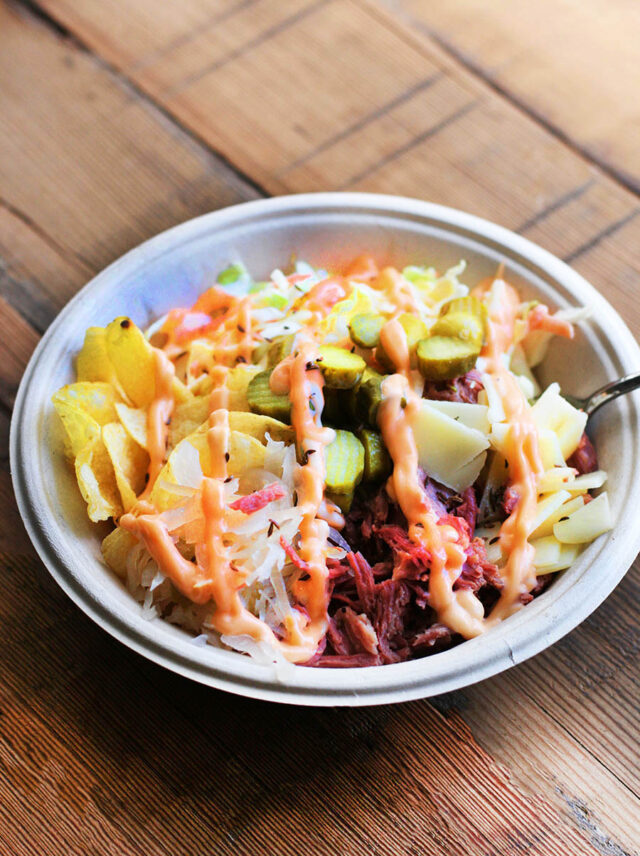Reuben bowls: All the sandwich fillings, minus the bread. Get the recipe and make it yourself!