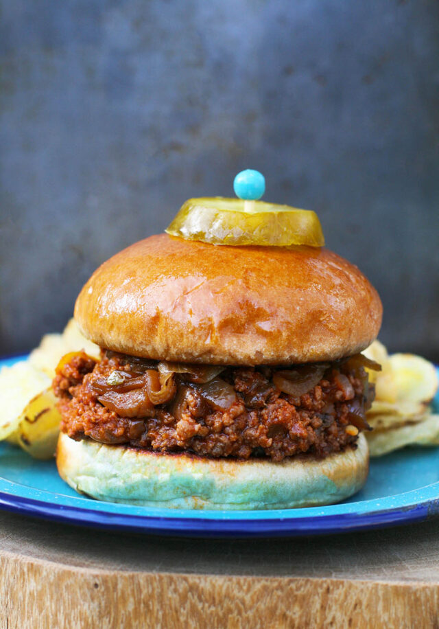 Caramelized onion sloppy joes: Adding caramelized onions to these classic sandwiches makes them 10x better!