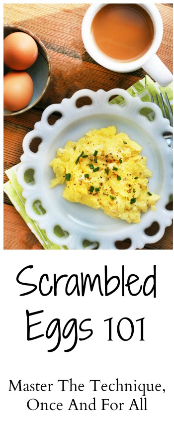 Scrambled eggs 101: It's time to learn the BEST way to make scrambled eggs, once and for all. Click through for detailed instructions!