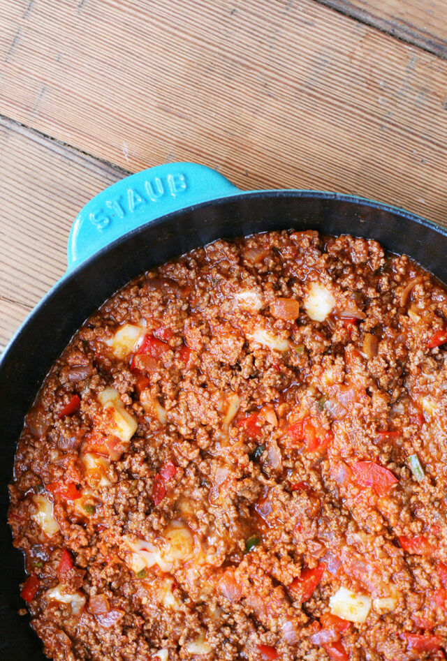How to make SPICY sloppy joes! This recipe has all the flavor.