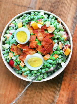 Kitchen Sink Pea Salad