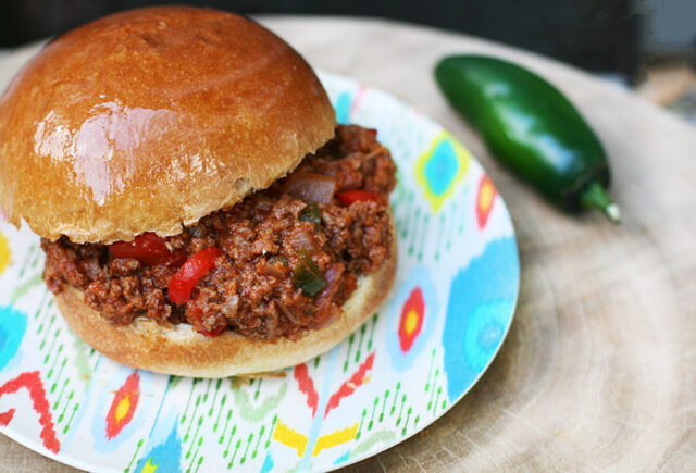 Spicy sloppy joes: If you like sloppy joes with a little kick.. this is your recipe.