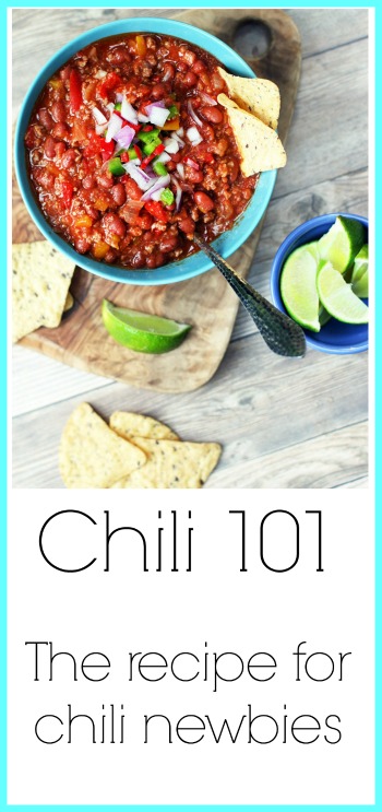 Chili 101: First time making chili? You're in the right place! Learn how to make classic chili.