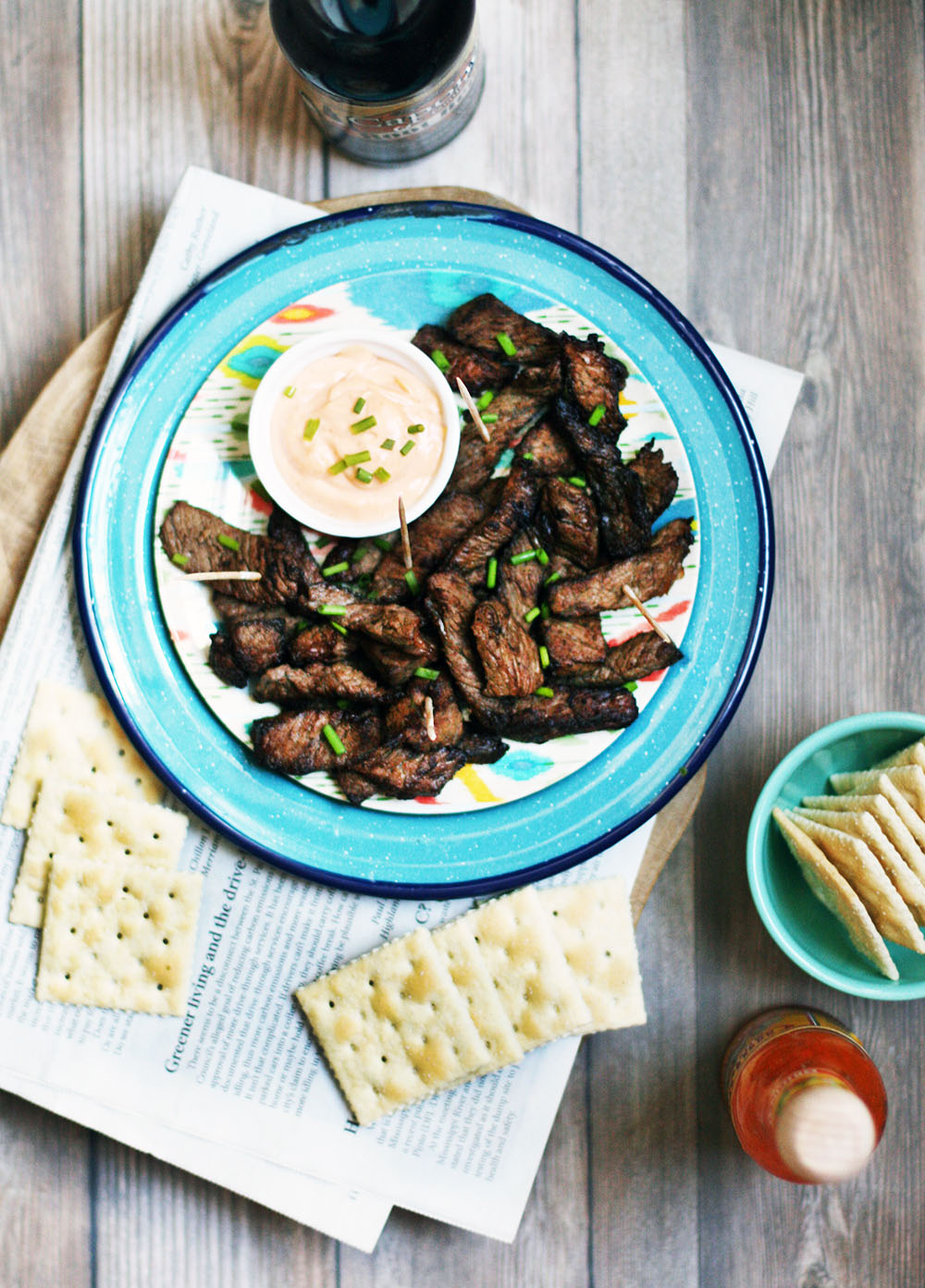 Chislic: The South Dakota-famous recipe, featuring fried, seasoned steak bites.